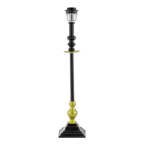 Buy Homesake Imperial Black Riveria Table Lamp Black Cone Online