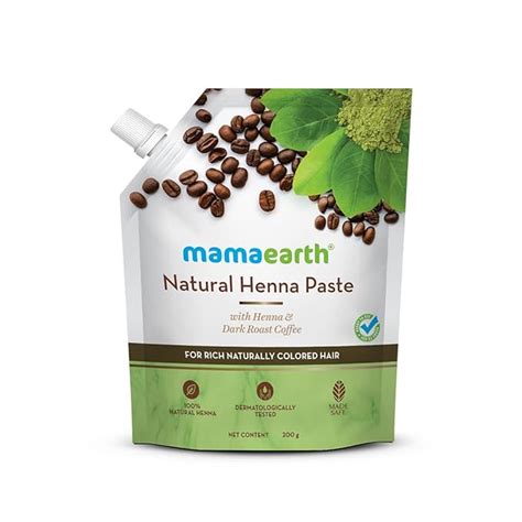 Buy Mamaearth Natural Henna Paste, Ready To Apply, With Henna & Dark ...