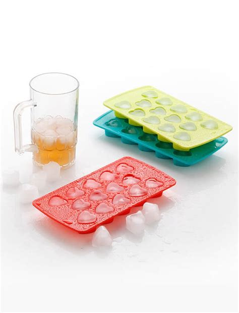 1133 Heart Shape Ice Cube Tray - DeoDap