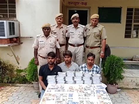 3 arrested with ₹1 crore fake notes in Alwar: Duped people by promising ...