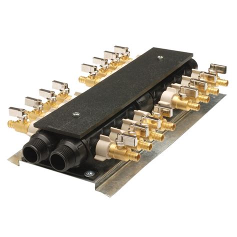 Apollo 1/2-in x 3/4-in dia Brass/Plastic PEX Manifold Crimp Fitting at ...