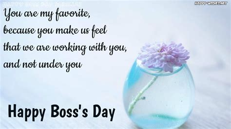 5 Happy Boss Day Message