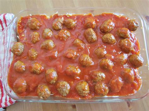 Meatball Sub Casserole - The Country Cook
