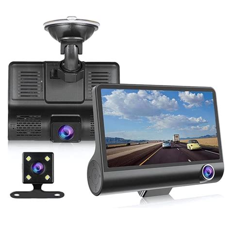 Enfogo (𝟓 𝐘𝐞𝐚𝐫 𝐖𝐚𝐫𝐫𝐚𝐧𝐭𝐲) 3 Channel 𝐃𝐚𝐬𝐡 𝐂𝐚𝐦1080P for Car | Front ...