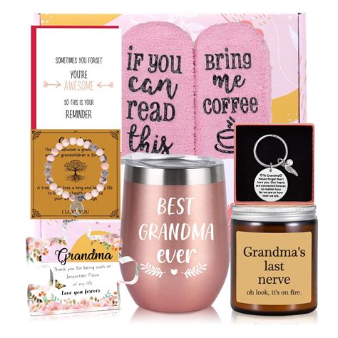 Amazon.com | Grandma Christmas Gifts, Great Grandma Basket Gifts ...