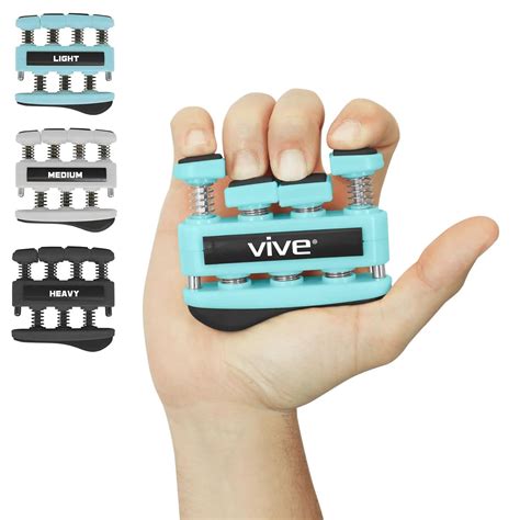 Buy Finger Strengthener by Vive (3 Pack) - Digit Exerciser - Hand Grip ...