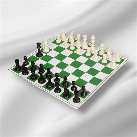 BCBESTCHESS 17 X 17 Inches Roll- Up Vinyl Tournament Chess Board Set ...