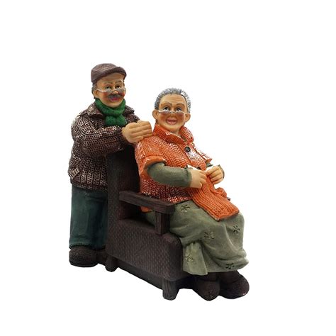 Buy LAKWAL Dada Dadi Couple Idol for Gift | Grand Parents Showpiece ...