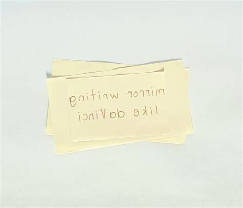 Image result for Mirror Writing Text