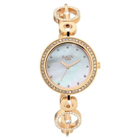 Titan Raga Women’s Watch NT2539WM03 – Mother of Pearl Dial – Sai ...