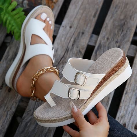 Leather-Women-Platform-Wedge-Sandals-Summer-Women-Slippers-Outdoor ...