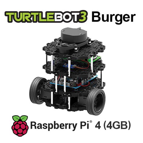 TURTLEBOT3 Burger RPi4 4GB [INTL] at MG Super Labs India