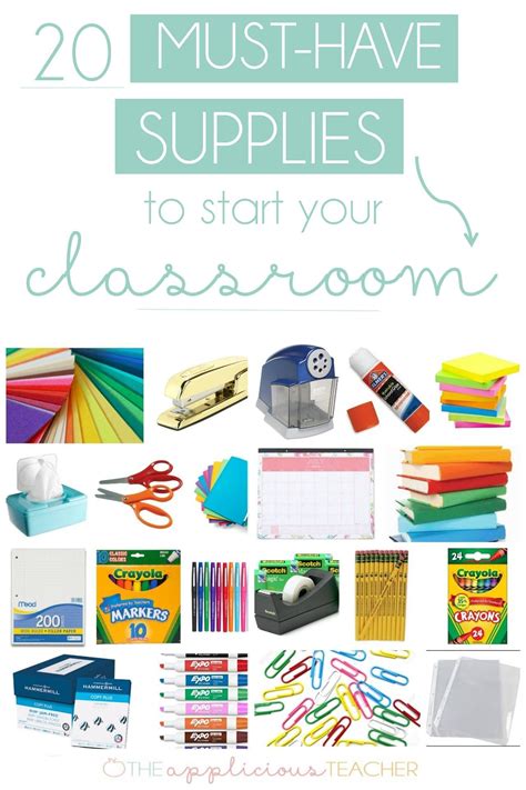 Top 10 Must-Have Supplies for Starting Your Classroom