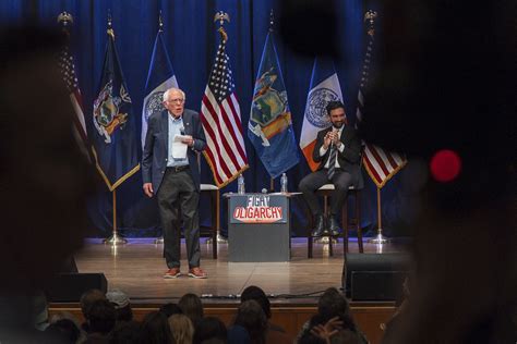 Sanders and Mamdani energize supporters at town hall - ABC7 New York