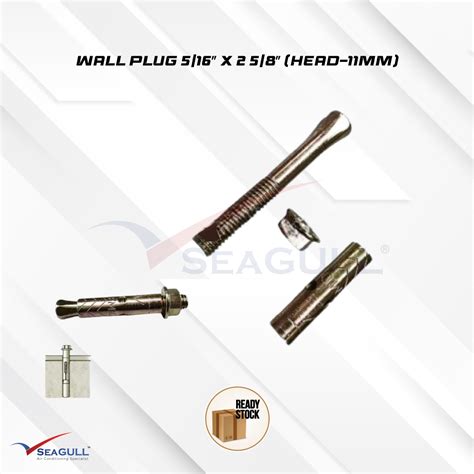 WALL PLUG 5/16" X 2 5/8" (HEAD-11MM) | Aircon Specialist & Supplier ...
