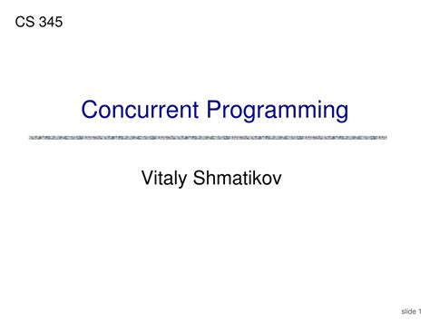 Image result for Concurrent Programming INR