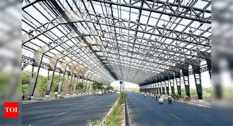 Solar dome structure on Akota-Dandia Bazaar Road nears completion ...