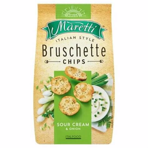Maretti Bruschette Chips - Sour Cream & Onion 70g – IndyGood
