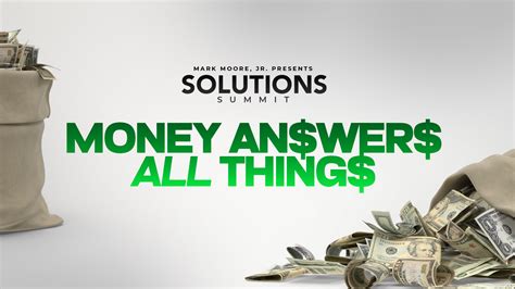 "Money Answers ALL Things" | Multiplying Your Ministries Finances ...