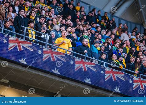 Australia V Bangladesh - 2026 FIFA World Cup Qualifier Editorial Stock ...
