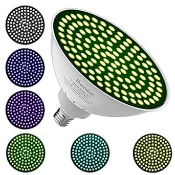Buy Bonbo Led Underwater Color Pool Lights, 12V 35W RGB Color Changing ...