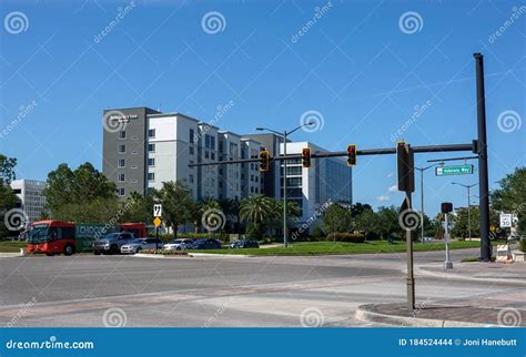 The Exterior of a Marriott Courtyard and Residence Inn in Laureate Park ...