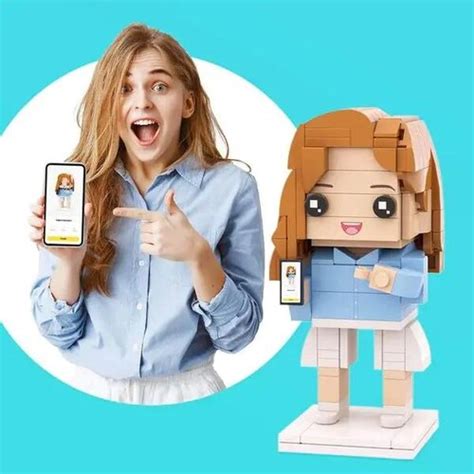 Lego Custom Photo Customized Building Blocks Family Portrait Full Body ...