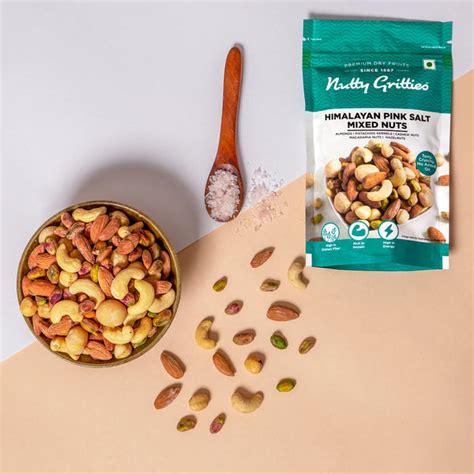 Combo Pack - Roasted Salted Nuts ( Each Pack 200g ) - 800g – Nutty Gritties