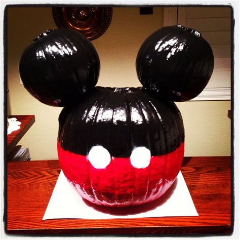 Mickey Mouse Pumpkin Decoration