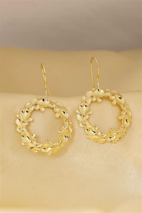 Buy Gold Brass Drop & Danglers Online at Biba Global