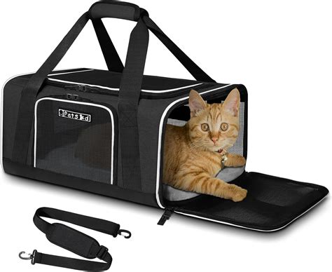 Petskd Pet Carrier 17x12x8.5 JetBlue Allegiant Airline Approved,Pet ...