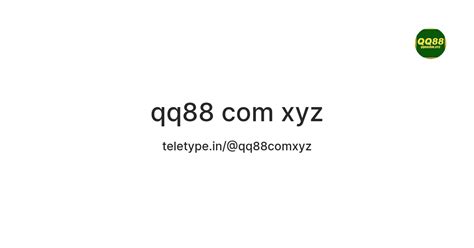 qq88 com xyz — Teletype