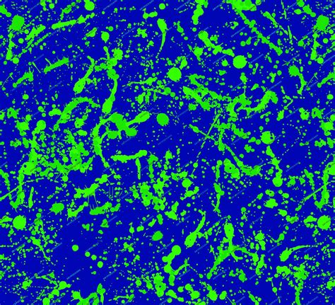 Blue + Green Paint Splatter Seamless Digital Paper Background Texture ...