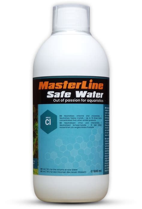 MASTERLINE Dechlor / Safe Water (500 ml) | Aquadcoaqua