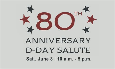 80th Anniversary D-Day Salute, South Carolina State Museum, Columbia, 8 ...
