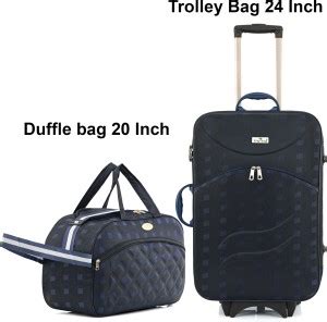 CITY BAG Soft body set of 2 luggage combo set pack of 2(24"check_in ...