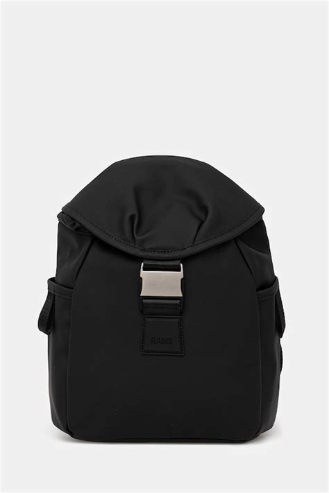 Rains plecak 12870 Valera Bucket Backpack Mini kolor czarny mały gładki ...