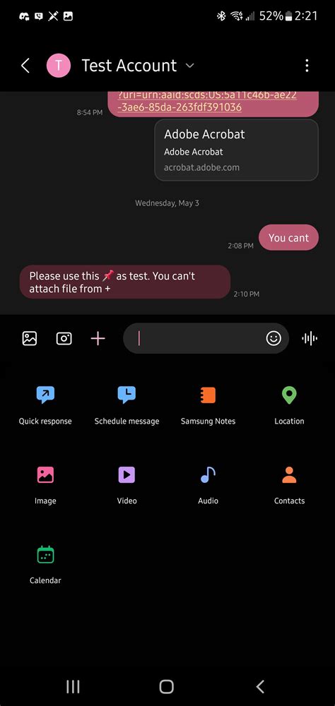 Solved: How to attach msg files on text message for a Note... - Samsung ...