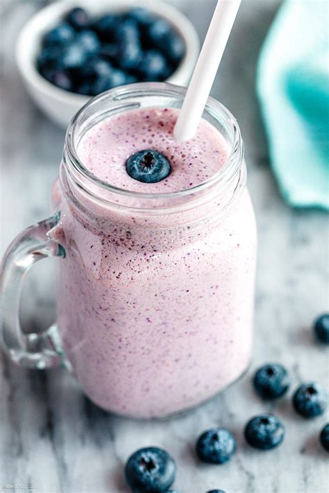 Dairy-Free Blueberry Coconut Milk Smoothie – Dairy Free Smoothie Recipe ...