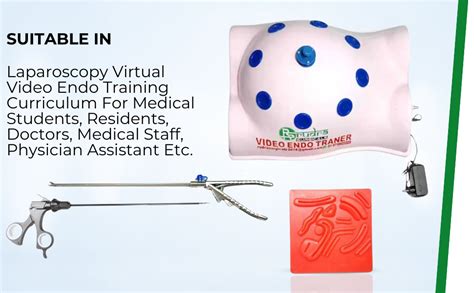 RUDRA SURGICALS Endo Trainer Kit | Laparoscopic Training Set with HD ...