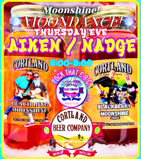 Aiken Nadge, Cortland Beer Company, LLC, 10 July 2025 | AllEvents