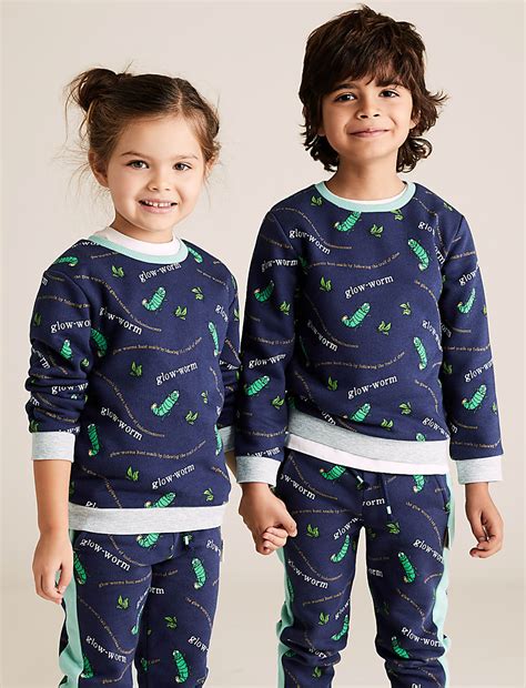 Buy Roald Dahl™ & NHM™ Glow Worm Sweatshirt at Marks & Spencer