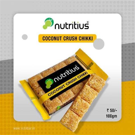 Coconut Crush Chikki Manufacturer, Supplier from Mumbai