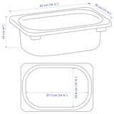 TROFAST storage box, light orange, 42x30x10 cm (16 ½x11 ¾x4") - IKEA