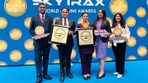 Vistara Scores a Hat-trick: Awarded ‘Best Airline in India and South ...