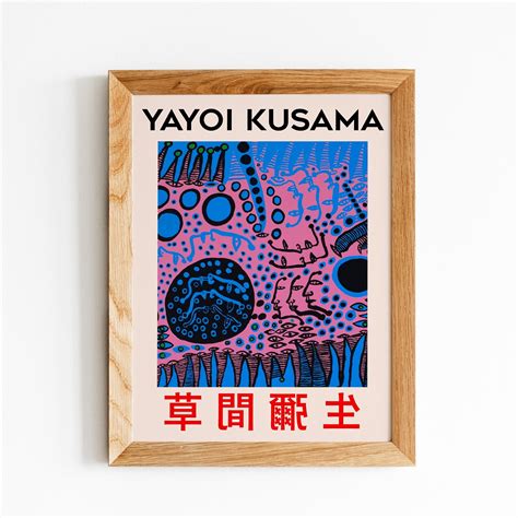 Yayoi Kusama Print, Yayoi Kusama Poster