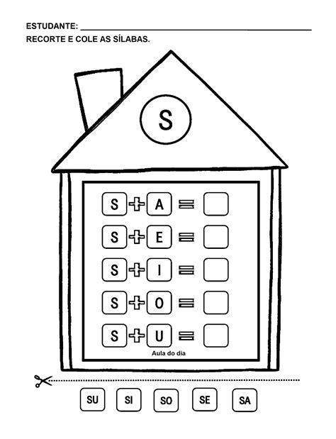 Atividades Com Sa Se Si So Su - RETOEDU