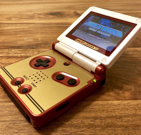 Nintendo Game Boy Advance GBA SP Famicom Limited Edition Australia ...