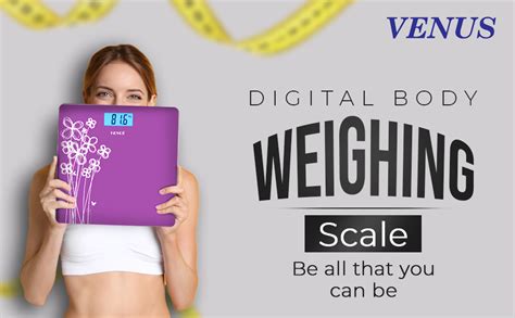 Venus (India) Purple Personal Electronic Digital LCD Weight Machine ...