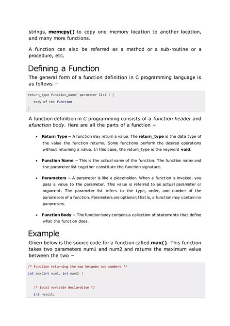 Image result for Basic Structure of C Programming